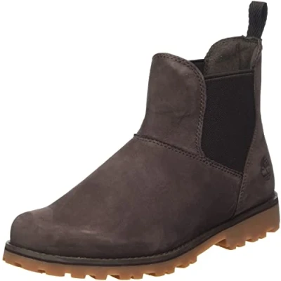 Image of Timberland Unisex Kids Asphalt Trail Chelsea (Junior) Chukka Boot, Soil, 3.5 UK
