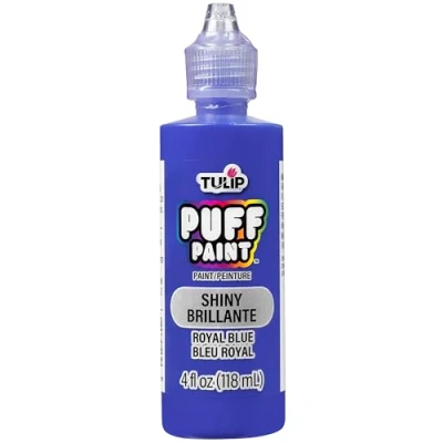 Image of Tulip Dimensional Fabric Paint 4oz Slick Royal Blue, 118 ml (Pack of 1)