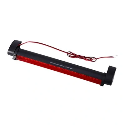 Image of Qiilu Car Third Brake Lights, Universal 32 LED Red High Mount Stop Tail Light Warning Lamp 12V