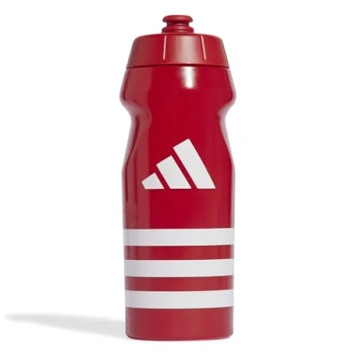 Image of adidas Unisex TIRO BOTTLE 0.5 LITRE, team power red/white, One Size