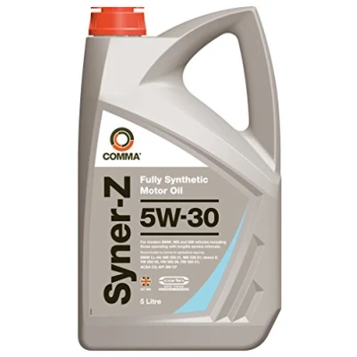 Image of Comma SYZ5L Syner Z Fully Synthetic 5W30 Motor Oil, 5 Liter