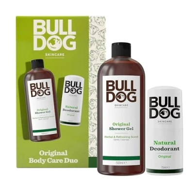 Image of Bulldog Skincare Men&#039;s Gift Set Original Body Care Duo