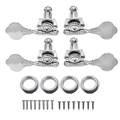 Image of Guitar Tuning Pegs, Bass String Open Tuners Pegs Locking Machine Heads Tuner Knobs Keys for Ukulele