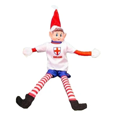 Image of Widdle Gifts Christmas Elf Elves Behaving Badly Naughty Fun Dress Up Outfit. (Football Kit)