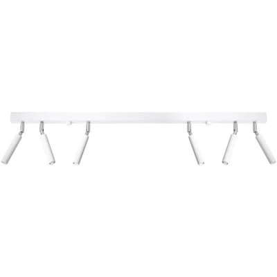 Image of Eyetech Straight Bar Flush 6 Light White G9