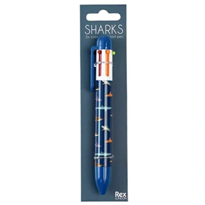 Image of Rex London Sharks Six Colour Pen