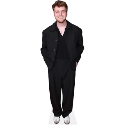 Image of Alex Warren (Black Outfit) Mini Size Cutout