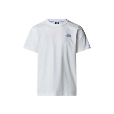 Image of The North Face Cartoon LOGO Relaxed TEE Print Tshirt, Men&#039;s, Size: Large, White