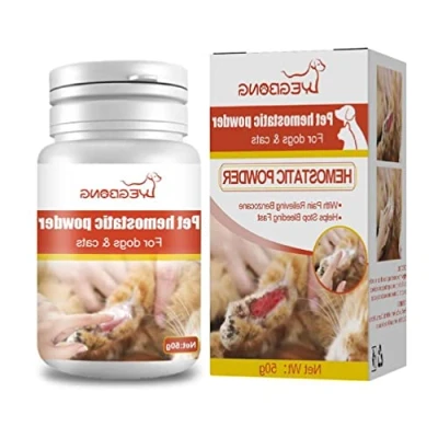 Image of MISUVRSE Recovery Medicated Styptic Powder For Dogs Cats Wound And Skin Care 50g Stop Bleeding Repair Pet Healing