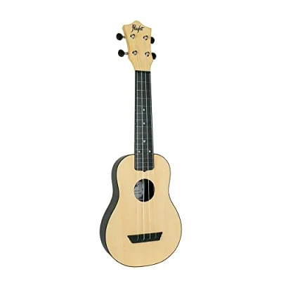 Image of Flight Music Ukuleles TUS35 ABS Soprano Travel Ukulele Natural, TUS 35NA