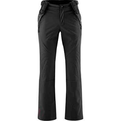 Image of maier sports Lothar Men&#039;s Soft Shell Ski Trousers 2, Men, Softshell Skihose black, 26