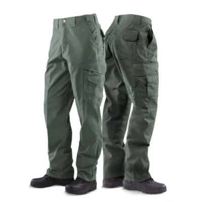Image of Tru Spec Men&#039;s 24 7 Series Original Tactical Pant Reliable Pants for Men Ideal Hiking, Camping, EMT, and Use 65% Polyester, 35% Cotton Olive Drab 42