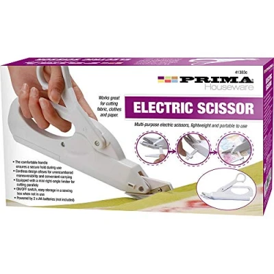 Image of New Electric Scissors Cordless Portable Craft Fabric Automatic Cutting Handheld