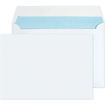 Image of Tallon Just Stationery C5 Peel &amp; Seal Envelopes White (Pack of 30) 4672