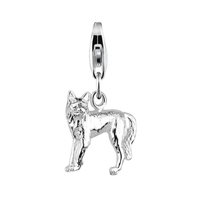 Image of Elli Women&#039;s Silver Xilion Cut Female Charm Pendant