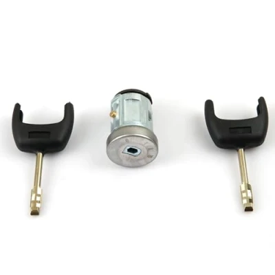 Image of ROBUST Ignition Switch Lock Cylinder Key With 2 keys for Ford Transit Mk7 4355452 2S61 A3697 AA 2006 2014