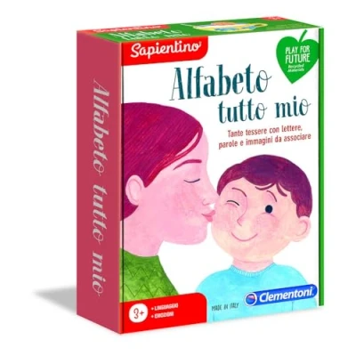 Image of Clementoni 16148 Sapientino Alphabet All My Educational Game, Multi Coloured