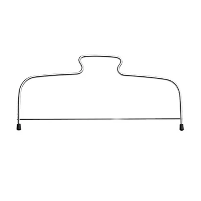 Image of Kaiser 769134 Patisserie Cake Bottom Cutter Stainless Steel Frame with Cutting Wire 38 cm
