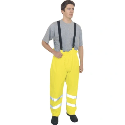 Image of Mens Bizflame Rain Unlined Hi Vis Anti