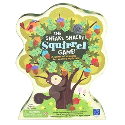 Image of Learning Resources The Sneaky, Snacky Squirrel Game, 4 players, for Preschoolers &amp; Toddlers, Early Years Strategy and Matching Gift Toddlers Ages 3+
