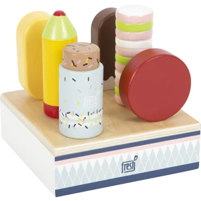 Image of small foot Ice Lollies Fresh Made of FSC 100% Certified Wood, Kitchen Accessories for Kids Aged 2 Years up, 12417, Multicoloured, zzzz s