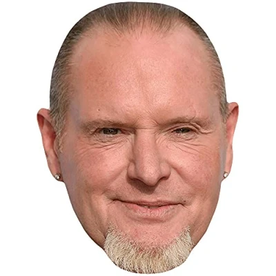Image of Paul Gascoigne (Beard) Celebrity Mask, Flat Card Face, Fancy Dress Mask
