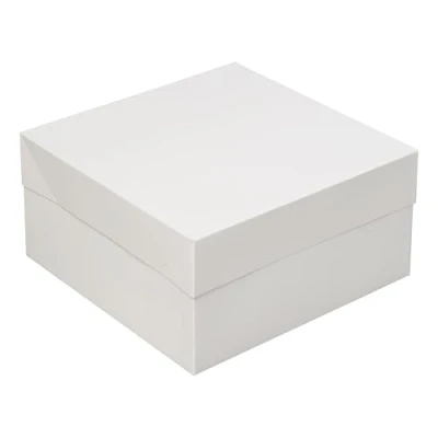 Image of Chef Aid Cardboard Cake Storage Boxes, Pack of two with each box designed to carry 6 cupcakes, Perfect for use when transporting freshly baked goods