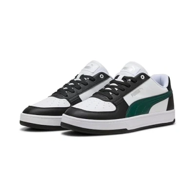 Image of PUMA Unisex CAVEN 2.0 Sneaker, White Dark Myrtle Black, 3 UK