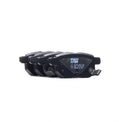 Image of 0446512130, 0446602190, 0446602191, 0446602210, 0446602260 Brake pad set TRW COTEC GDB3454 with acoustic wear warning TOYOTA: Yaris II Hatchback