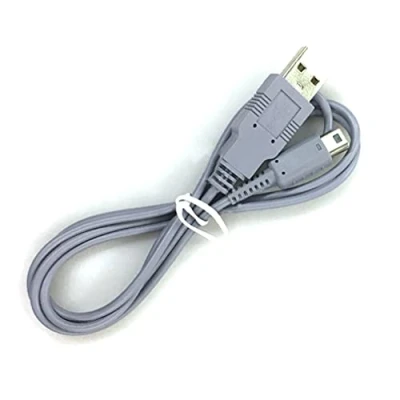 Image of USB Charging Charger Cable Cord Data Power Compatible with Wii U Gamepad Controller