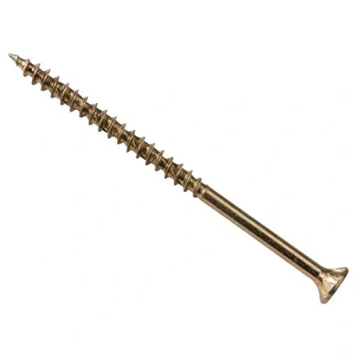 Image of ForgeFast Elite Low Torque Woodscrews 4.0 x 20mm Zinc Yellow Passivated Box 200