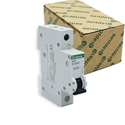 Image of Crabtree 61/B40 Miniature Circuit Breaker (MCB) 40amp Type B
