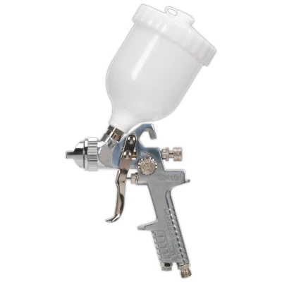 Image of Siegen Spray Gun Gravity Feed 1.4mm Set Up