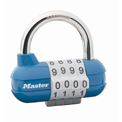 Image of Master Lock 1523EURD Combination Padlock, Random Color, 5,9 x 6,4 2,6 cm