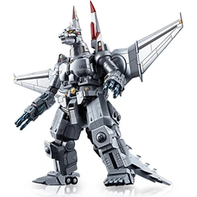 Image of TAMASHII NATIONS Bandai S.H. MonsterArts Mechagodzilla (Ohrai Noriyoshi Poster Color Ver.) Godzilla Vs. II Action Figure