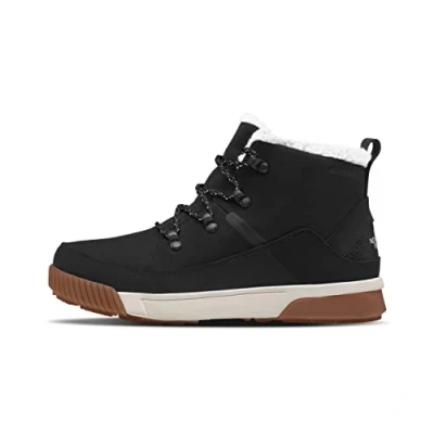 Image of THE NORTH FACE Women&#039;s Sierra Mid Lace Wp Bootie, Tnf Black/Gardenia White, 6.5