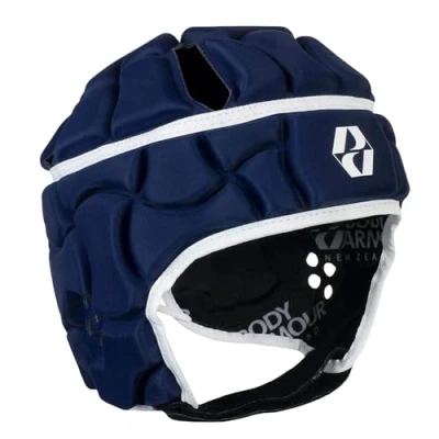 Image of Body Armour Mens Club Rugby Scrum Cap Head Guard Navy S