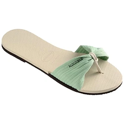 Image of Havaianas You St Tropez Basic Beige/Mineral Green 33/34