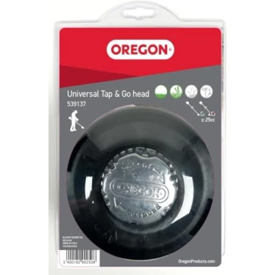 Image of Oregon 539137 Pro Tap and Go Bump Fit Universal Trimmer Head, Fits Most Straight Shaft Strimmers Over 25cc