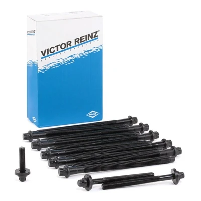 Image of 11127560274, 7560274 Cylinder Head Bolt Kit REINZ 14 32347 01 Male Torx BMW: 1 Hatchback, 3 Saloon, Touring, CITROËN: C3 II, C4 Grand Picasso 2