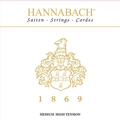 Image of Hannabach Klassikgitarre Saite E6 Serie 1869 Carbon/Gold MHT 18696MHT