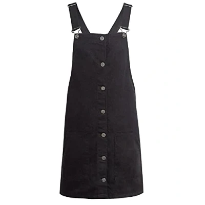 Image of SS7 Womens Denim Pinafore Dungaree Dress