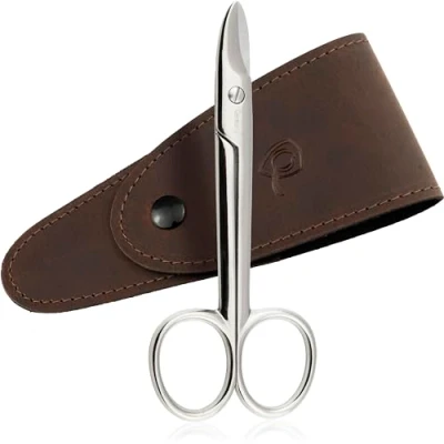 Image of marQus Foot Nail Scissors Made in Germany with Very Sharp Blade, incl. case for Precise Cutting of toenails toenail