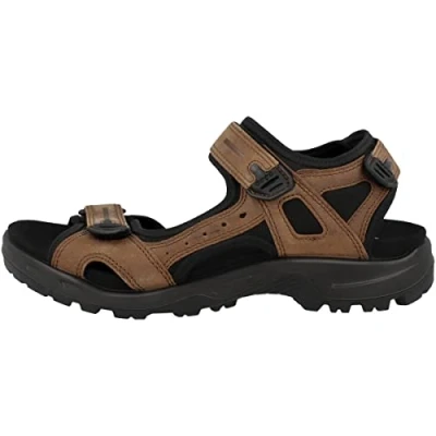 Image of Offroad Nubuck Leather Men&#039;s Casual Sandals