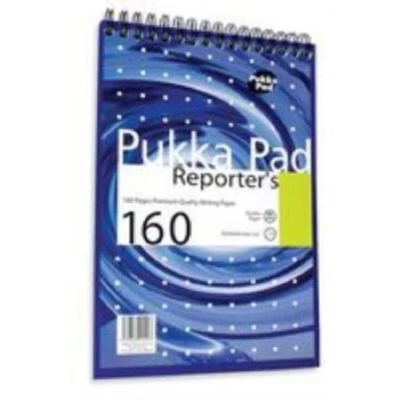 Image of Pukka Pads NM001 Metallic Blue Reporters Pad 3 Pack