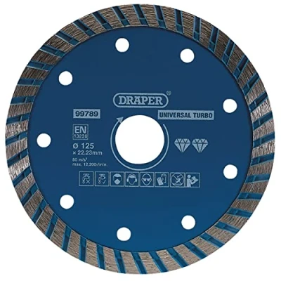 Image of Draper Turbo Diamond Blade, 125mm