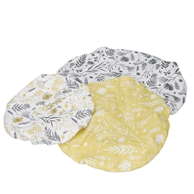 Image of Natural Elements Food Cover Set 3 Organic Cotton