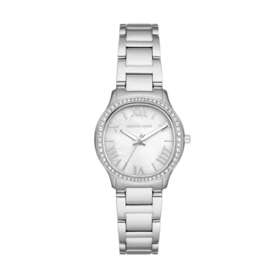 Image of Michael Kors SAGE Watch silvercoloured, Women&#039;s, Size: One Size, Silver coloured