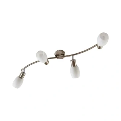 Image of Lindby Arda spotlight, glass, 4 bulb 70 cm