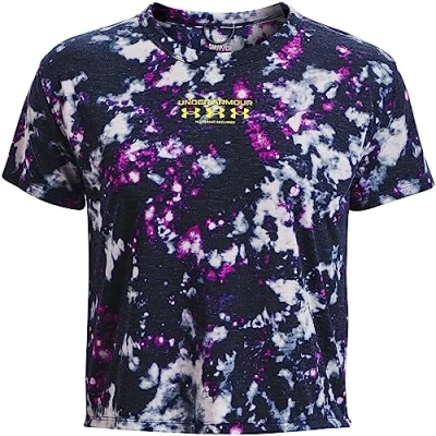 Image of Under Armour Womens Run Trail T Shirt Purple L